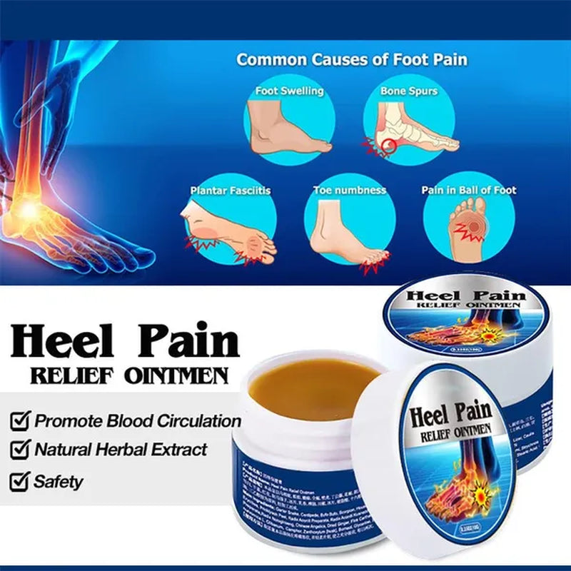 Natural Herbal Heel Pain Relief Cream,10G/Pack