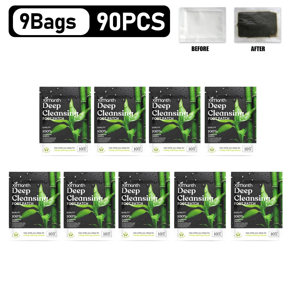 10-200PCS Detox Foot Patches Stress Relief Feet Deep Sleep Herbal Detox Sticker Conditioning Body Relieve Stress Foot Care Tool