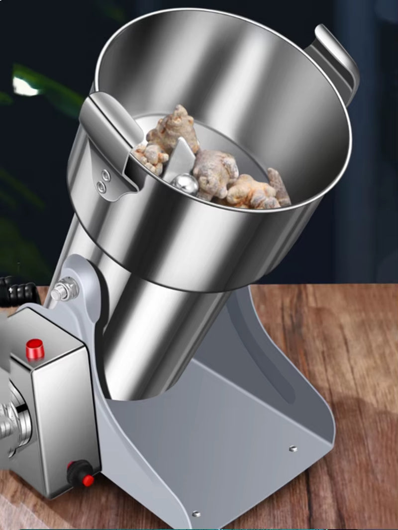 800G/1000G Chinese Herbal Medicine Crusher Grinder Household Fine Electric Small Multi-Functional Mill Grain Crusher