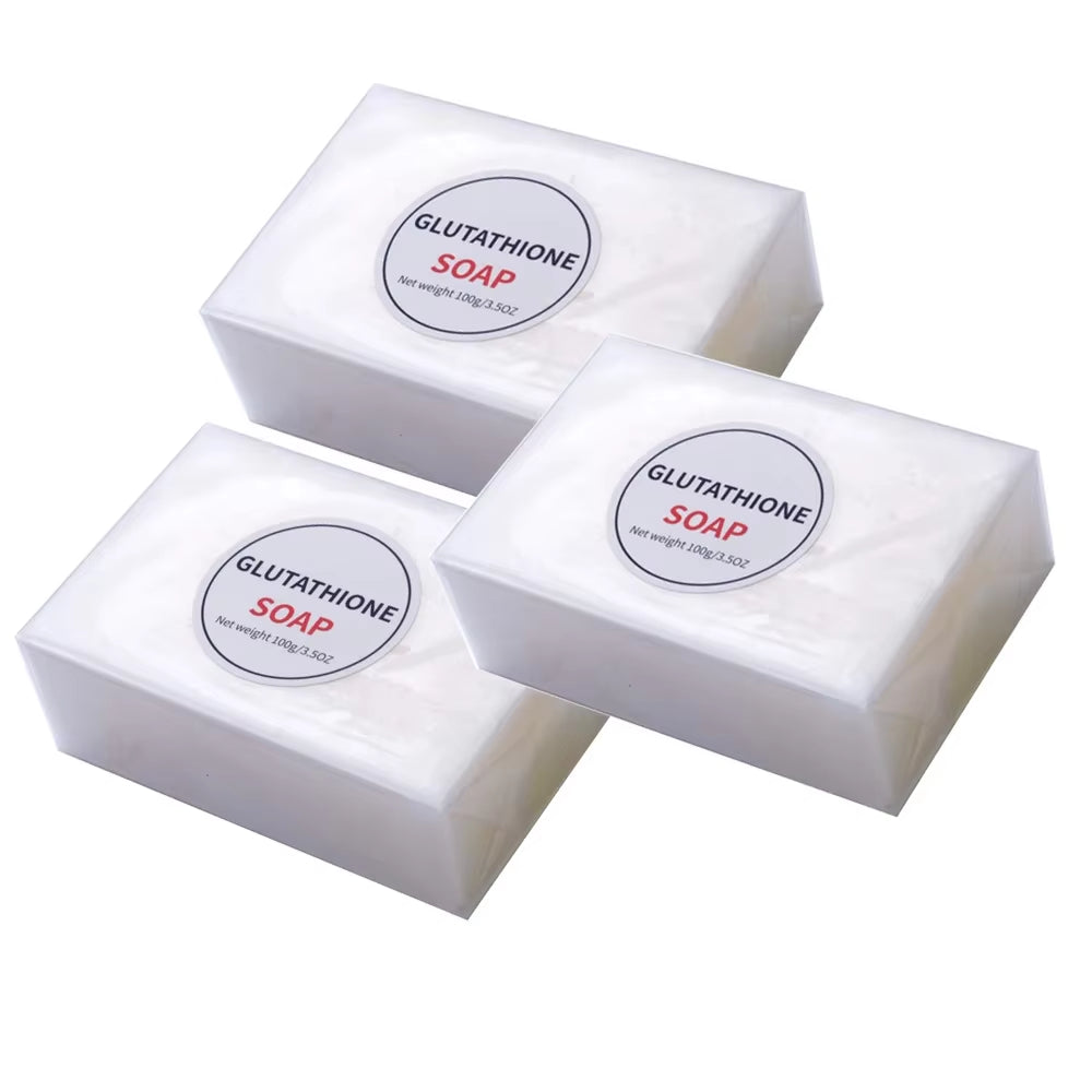Kojic Acid Soap 100Gx3 Colors Pack Dark Black Skin Lightening Soap Hand Made Glutathione Soap Skin Bleaching & Brightening