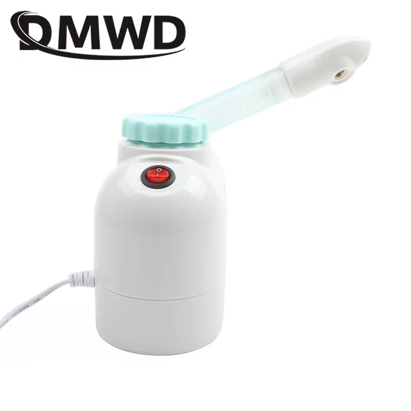 Warm Mist Humidifier Sprayer Herbal Facial Steamer Fog Body Nebulizer Face Deep Cleaning Vaporizer SPA Beauty Skin Care EU US UK