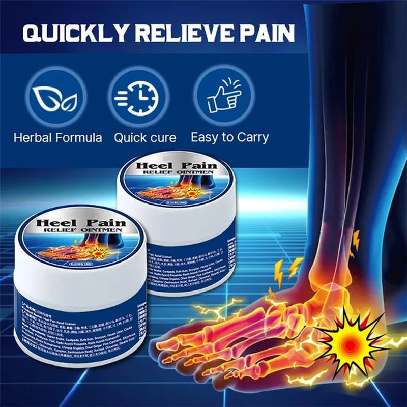 Natural Herbal Heel Pain Relief Cream,10G/Pack