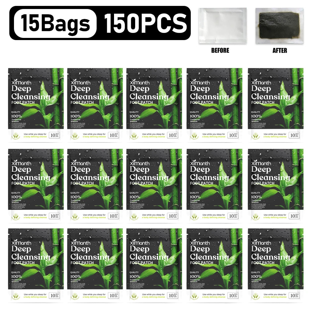 10-200PCS Detox Foot Patches Stress Relief Feet Deep Sleep Herbal Detox Sticker Conditioning Body Relieve Stress Foot Care Tool