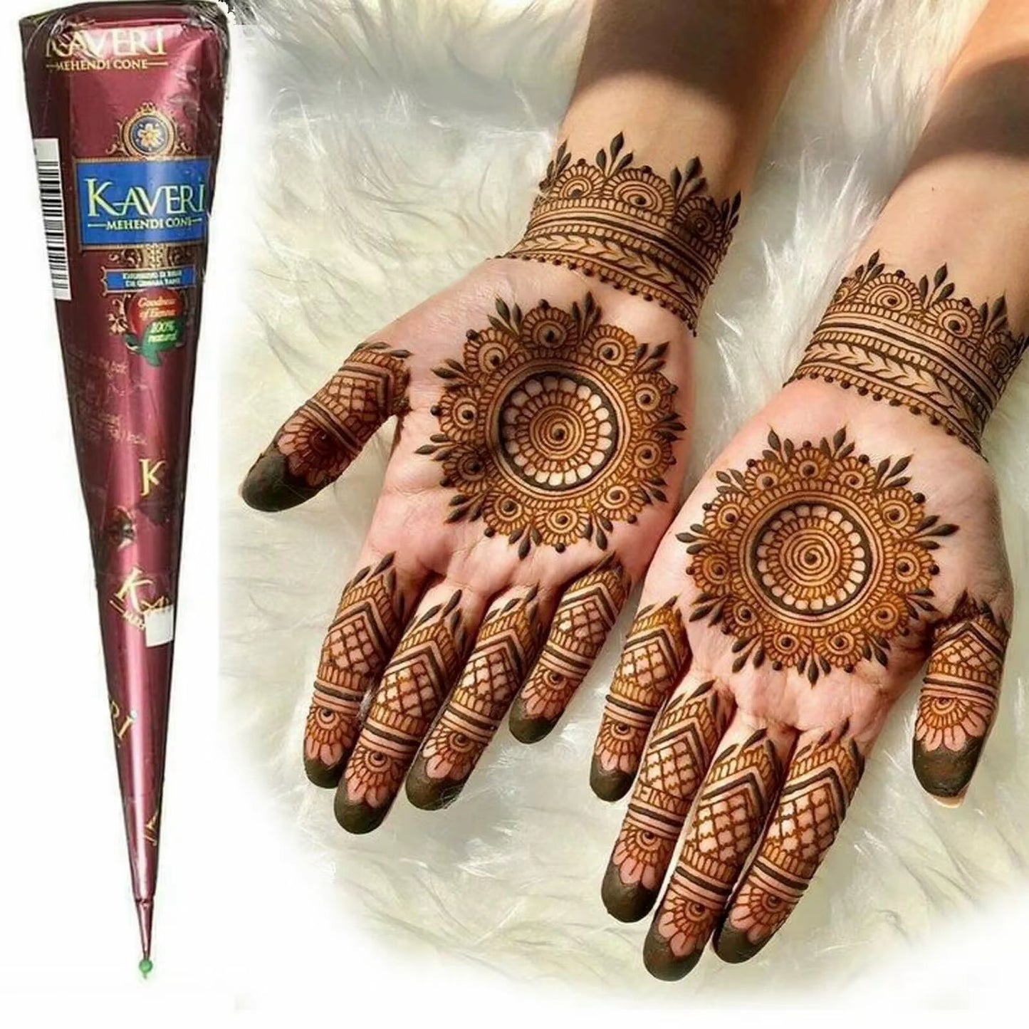 1/3 Pcs Pure Natural Organic Brown Henna Cream, Brown Henna Tattoo Cream, Temporary Tattoo, Henna Tattoo Cream Semi-Permanent He