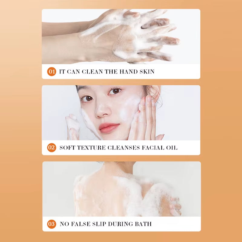 Herbal Turmeric Soap Moisturize Control Oil and Clean Soap Prevent Dry Skin Hydrating and Moisturizing Product Body Care