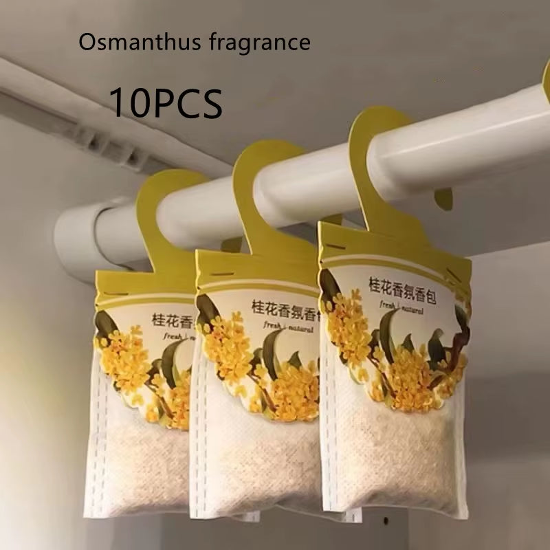Natural Sachet Hanging Lavender Spice Pack Bedroom Closet Aromatherapy Long-Lasting Deodorizing Air Freshener