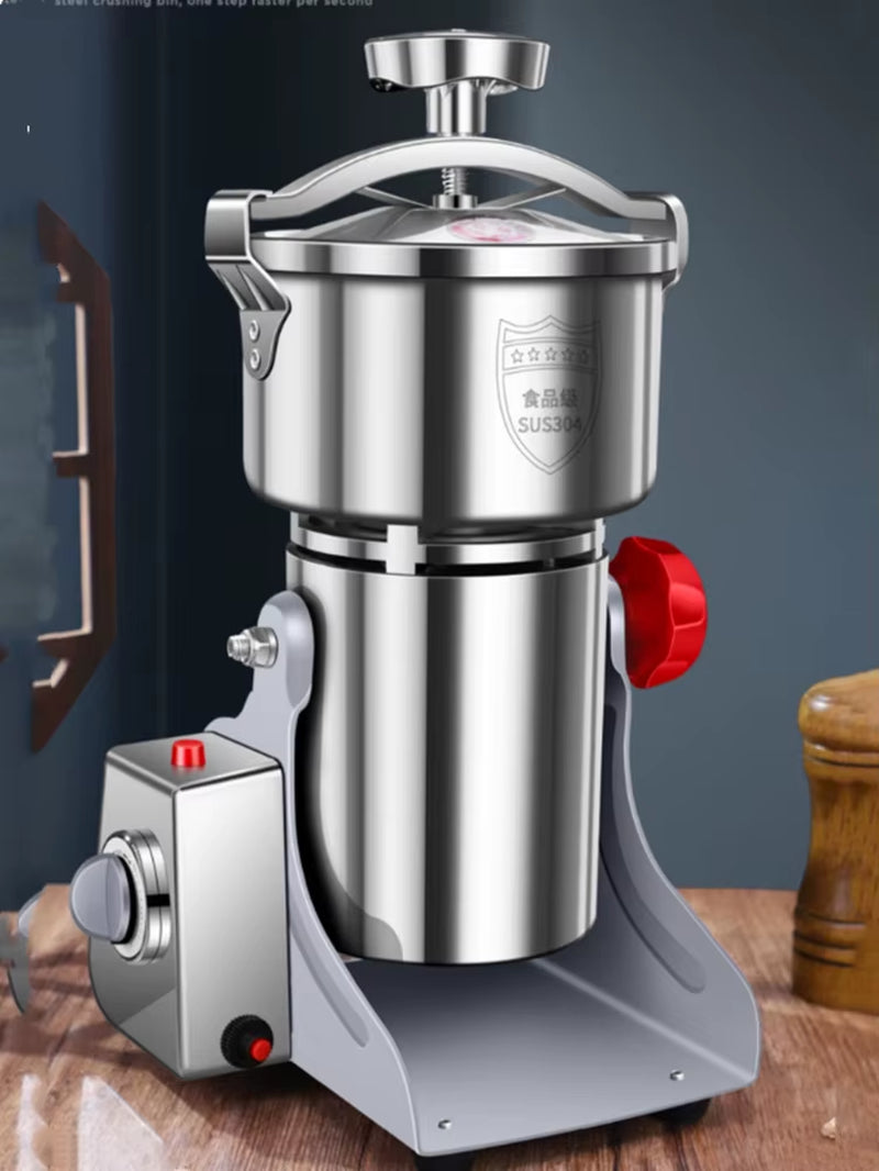 800G/1000G Chinese Herbal Medicine Crusher Grinder Household Fine Electric Small Multi-Functional Mill Grain Crusher