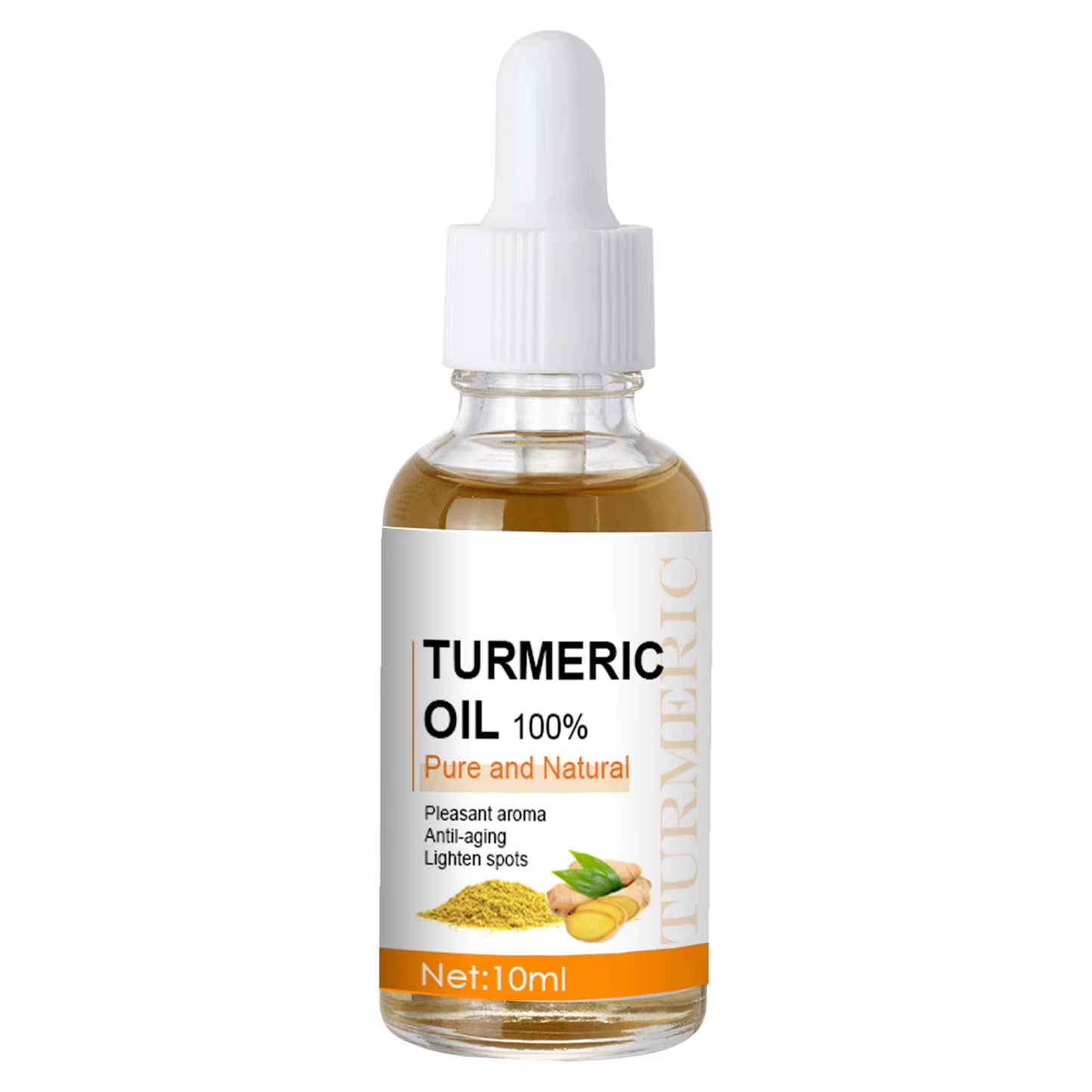 10Ml Turmeric Essential Oil Organic Turmeric Face Oil Organic Turmeric Oil Moisturizing Oil for Reducing Fine Lines And