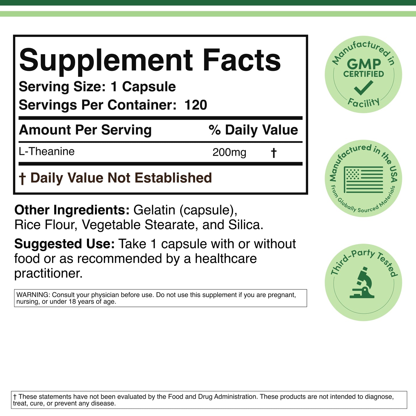 L-Theanine Supplement