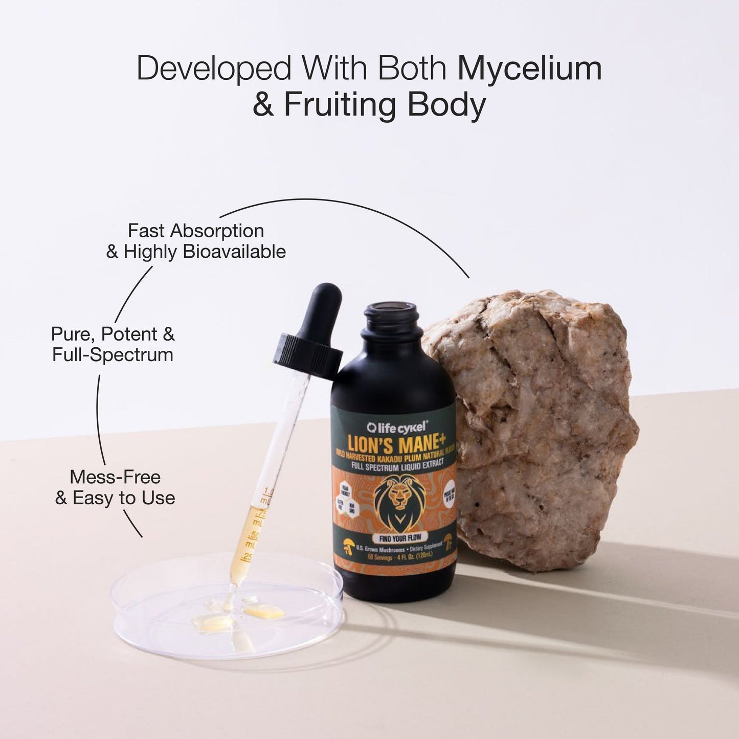 Lion'S Mane+ Liquid Double Extract