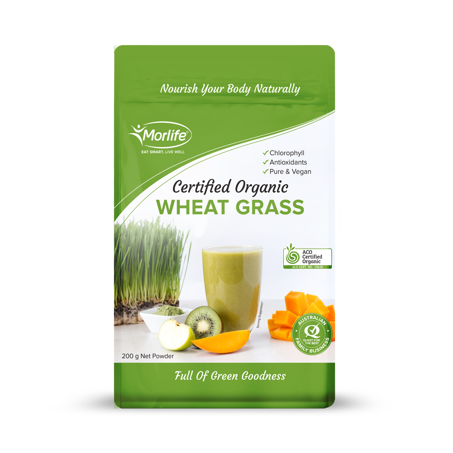 Premium Certified Organic Wheat Grass for a Healthier You