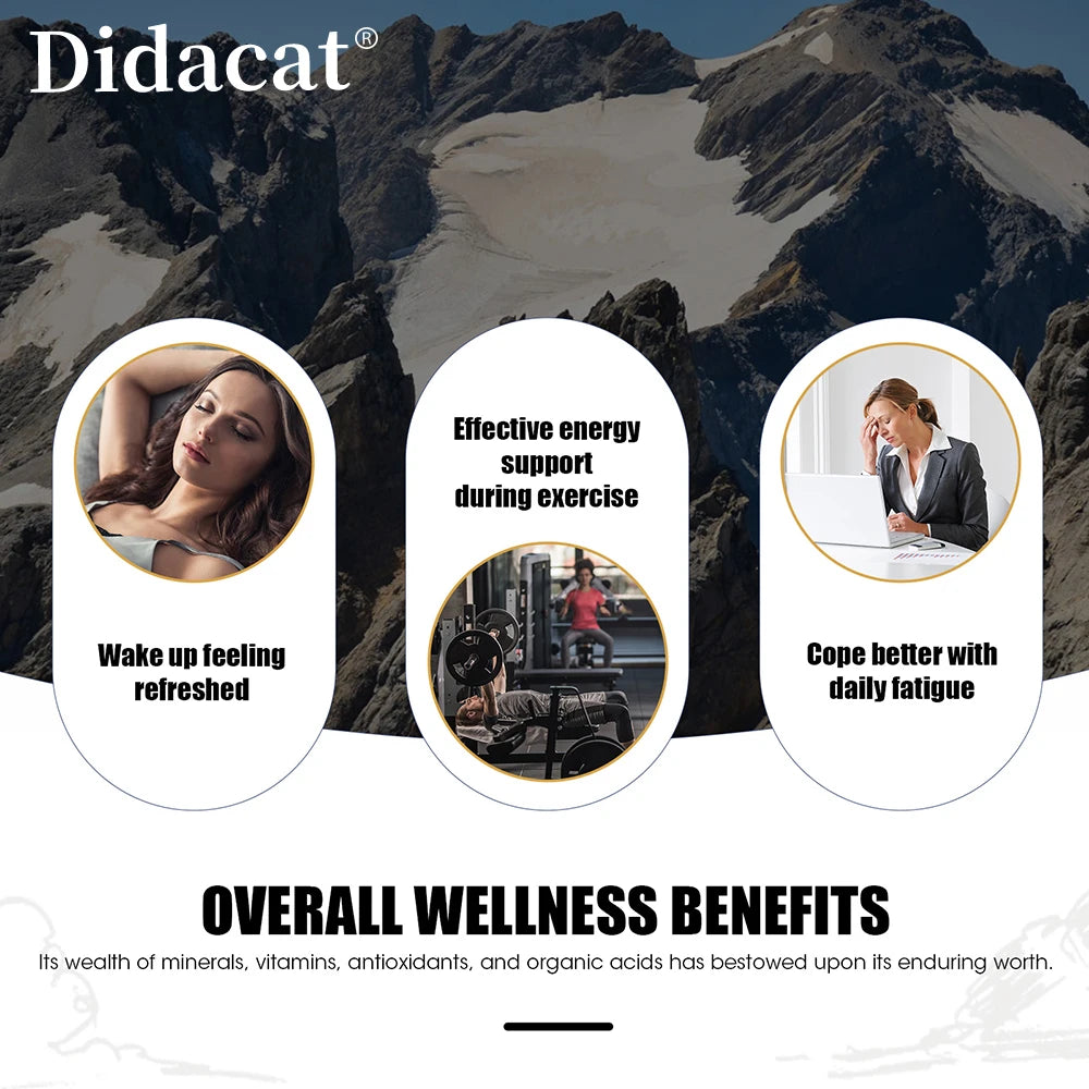 Unlock Your Health Potential with 100% Pure Shilajit Mineral Supplement - Packed with 85+ Trace Minerals, Fulvic Acid, and Antioxidants for Optimal Wellness