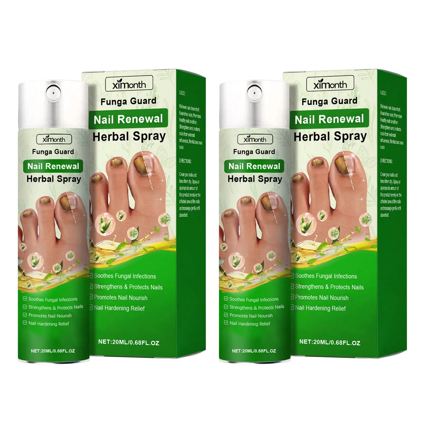 Nail-Fungal Treatments for Toenails Herbal Ingredients for Remove Onychomycosis
