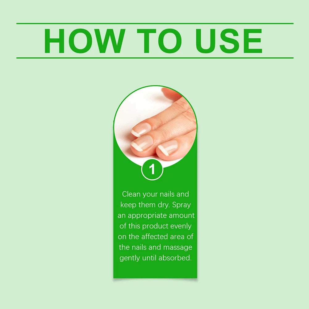 Nail-Fungal Treatments for Toenails Herbal Ingredients for Remove Onychomycosis