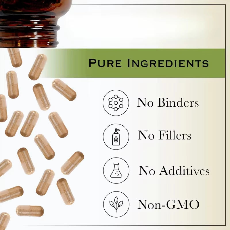 Organic Apple Cider Vinegar Capsules Containing Mother and Organic Cayenne | 650Mg | 60 Vegetarian Capsules