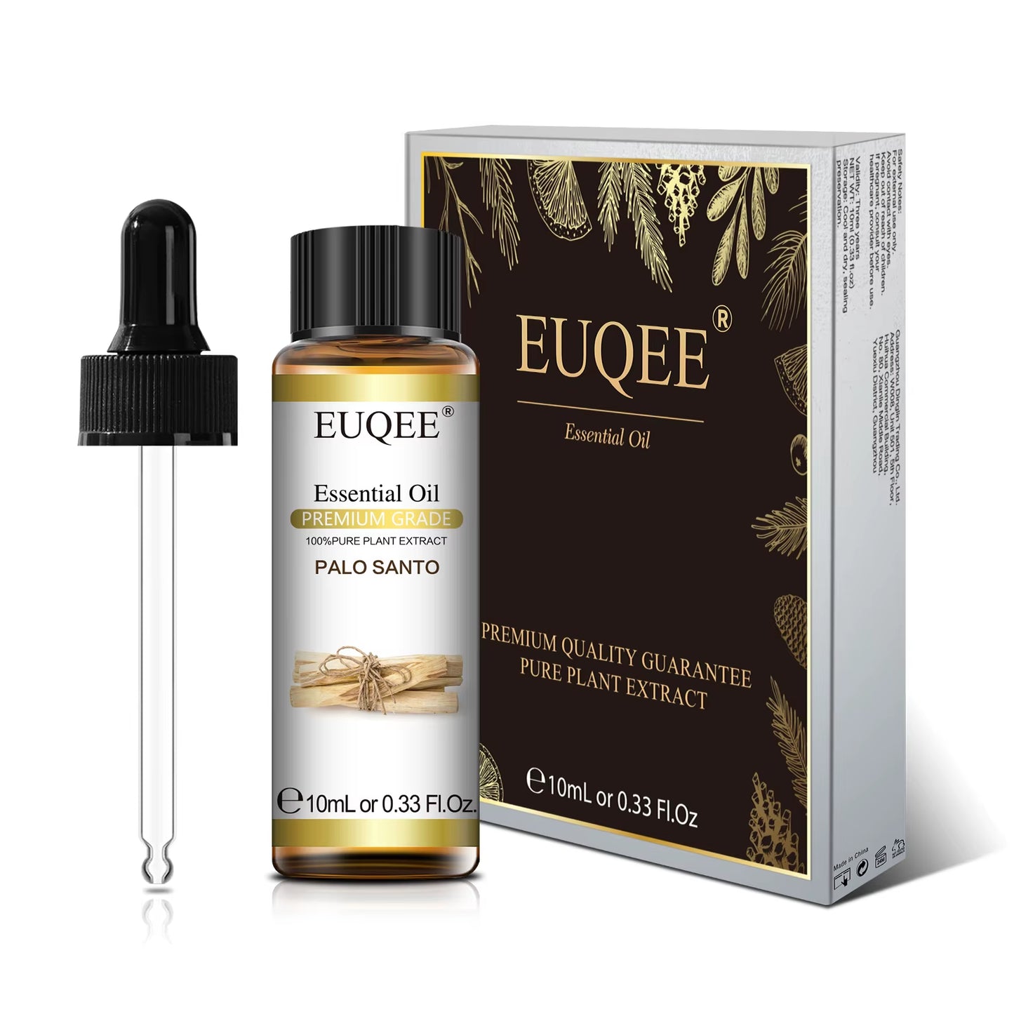 10Ml Palo Santo Plant Essential Oil with Dropper Blue Tansy Cardamom Wintergreen Fennel Lavender Vanilla Oil for Diffuser