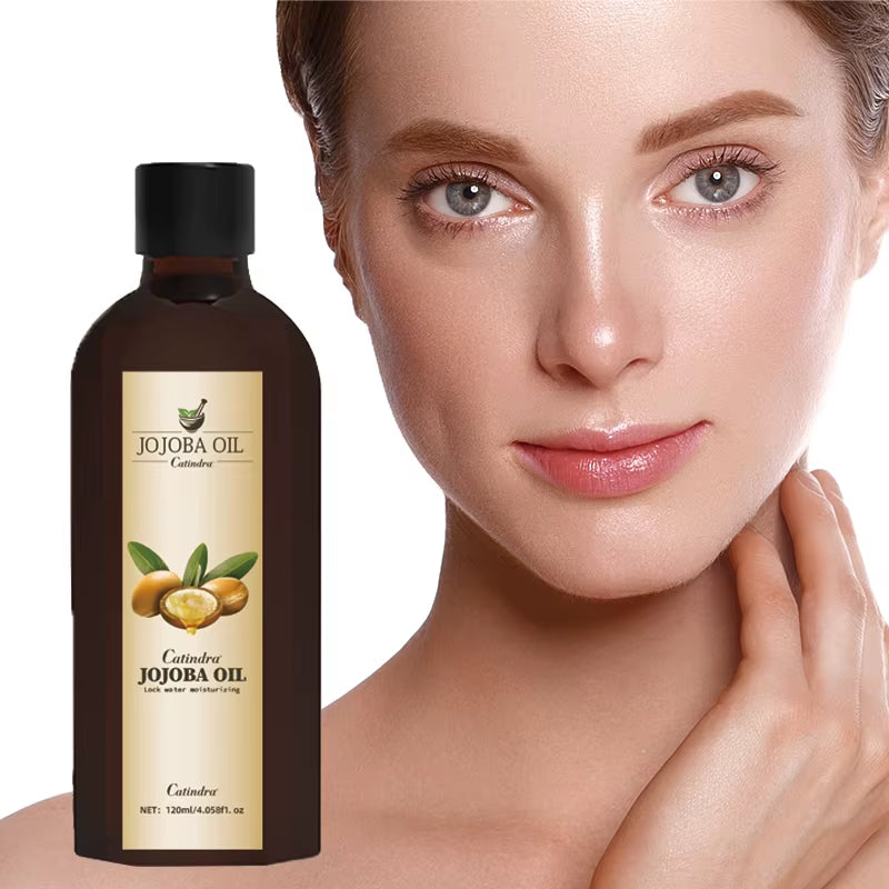 Revitalize Your Skin with 120ml Jojoba Oil - Natural Moisturizing Cream for Spa-like Body Care and Firmness