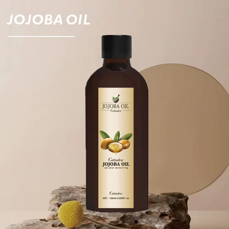 Revitalize Your Skin with 120ml Jojoba Oil - Natural Moisturizing Cream for Spa-like Body Care and Firmness