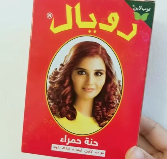 Organic Ha Na Plant Hair Dye Red Natural Gloss Hair Dyeing Tools 6 X 10G/Box