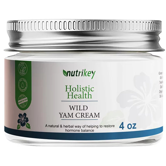 Wild Yam Cream Natural Hormonal Balance Bioidentical Estrogen for Women Organic Plant Body Cream Natural Relief for Women Health