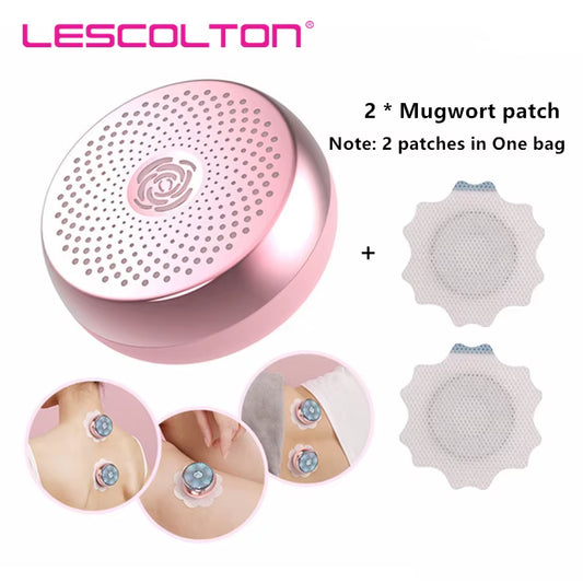 Electric Smokeless Moxibustion Device Neck Shoulder Heated Therapy Herbal Medicine Acupoint Massage Body Relaxation Massager