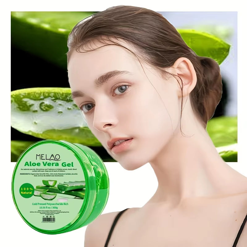 Revitalize Your Skin with Melao Aloe Vera Extract - Natural Lightening & Soothing Moisturizing Gel