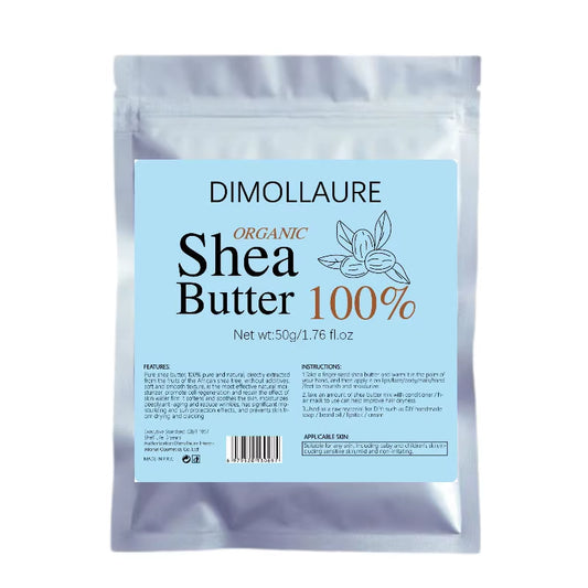 100G  Unrefined Natural Shea Butter Organic Skin Care Moisturizing Body Massage Hair Care Essential Oil Carrier Oil