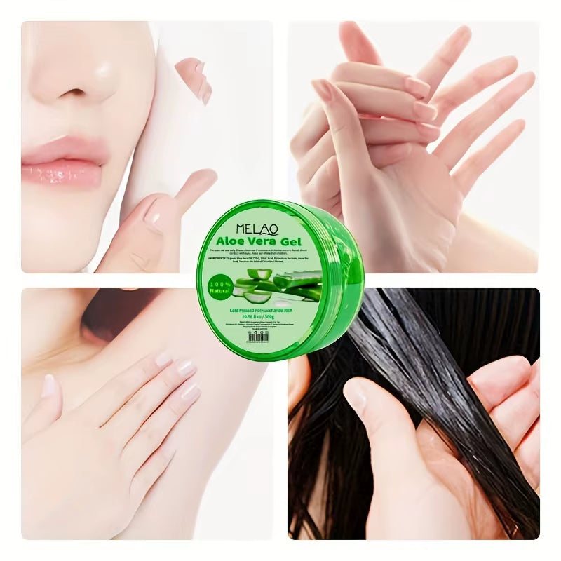 Revitalize Your Skin with Melao Aloe Vera Extract - Natural Lightening & Soothing Moisturizing Gel