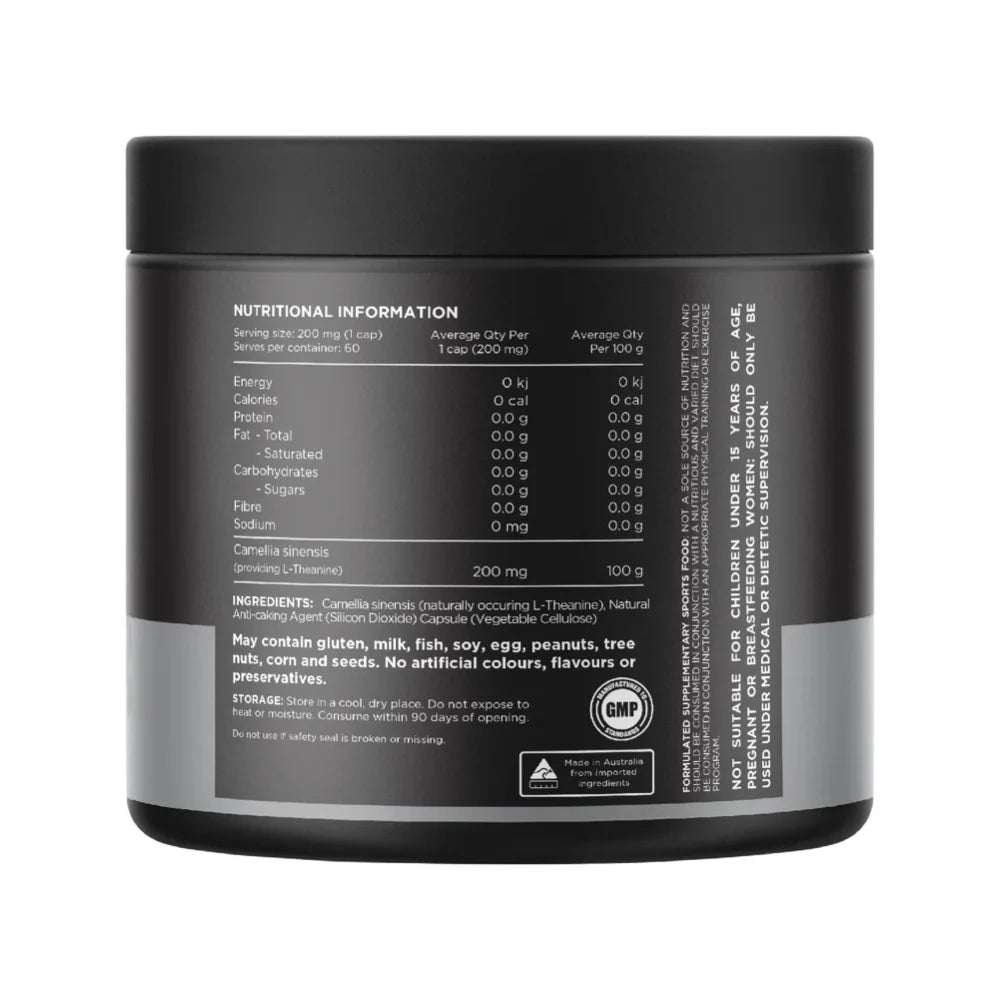 Elevate Your Wellness with L-Theanine from Green Tea - 60 Vegan Capsules