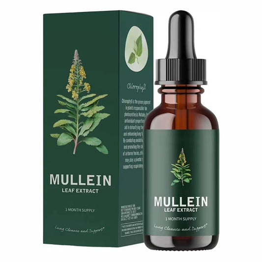 Mullein Leaf Extract - Support Nose Cleanse & Respiratory Function for Healthy Breathing - Natural Supplement-30Ml