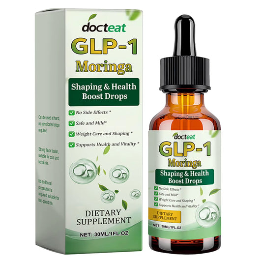 30Ml GLP-1 Moringa Drops GLP-1 Moringa Slimming Health Boost Drops Gut Digestive Immune Energy Support Weight Management