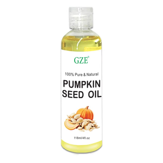 Pumpkin Seed Carrier Oil Organic Pure Natural Cold Pressed Unrefined Oil for Skin, Hair, Body