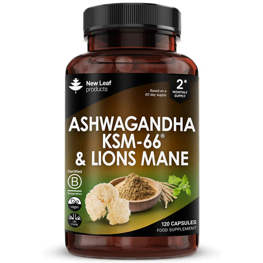 Ashwagandha Lions Mane Capsules